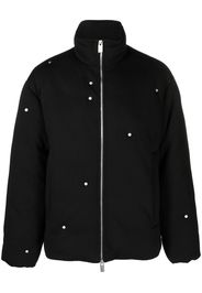 1017 ALYX 9SM padded stud-detail jacket - Nero