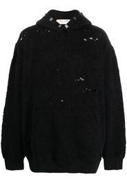 1017 ALYX 9SM distressed pullover hoodie - Nero