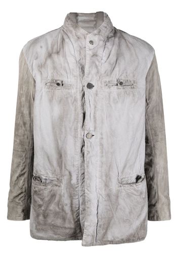 11 By Boris Bidjan Saberi button-up jacket - Grigio