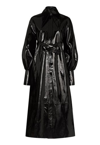 16Arlington Namika patent-leather coat - Nero