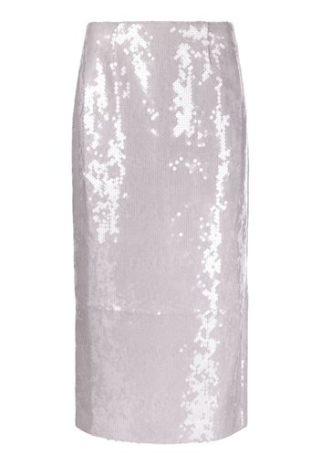 16Arlington sequinned midi skirt - Viola