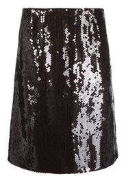 16Arlington Wile sequinned midi skirt - Marrone