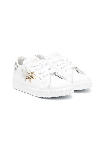 star embellished sneakers