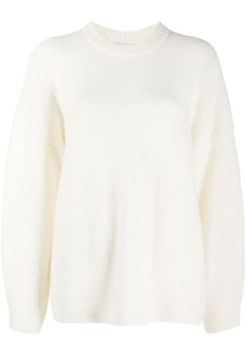 oversized round neck jumper