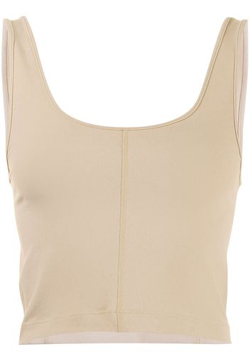 3.1 Phillip Lim EVERYDAY CROP TANK - Toni neutri