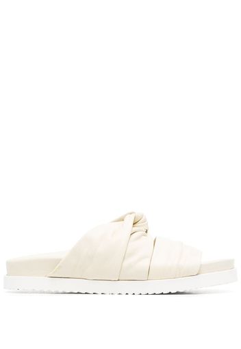 3.1 Phillip Lim Slides Twisted Pool - Toni neutri