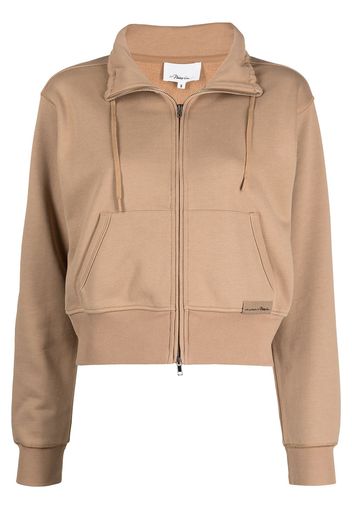 3.1 Phillip Lim DONT SWEAT IT TERRY ZIP-UP - Toni neutri