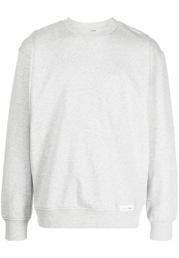 3.1 Phillip Lim EVERYDAY TERRY CREW SWEATSHIRT - Grigio