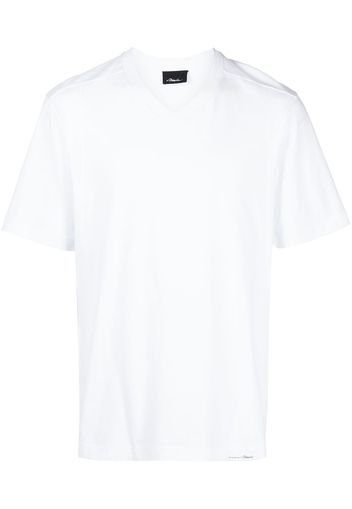 3.1 Phillip Lim EVERYDAY V-NK TEE - Bianco