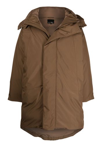 3.1 Phillip Lim DUVET PARKA - Toni neutri