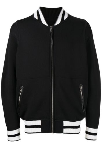 3.1 Phillip Lim REVERSIBLE DOUBLE FACE VARSITY JACKET - Blu