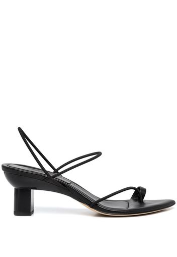 3.1 Phillip Lim VERONA - 60MM HEEL WITH ELASTIC STRAPS - Nero