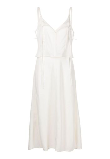 3.1 Phillip Lim Abito midi destrutturato - Bianco