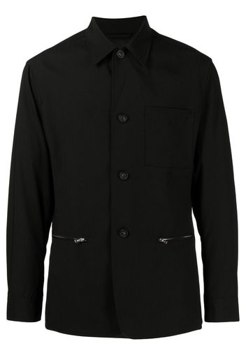 3.1 Phillip Lim WOOL BLEND COACH JACKET - Nero