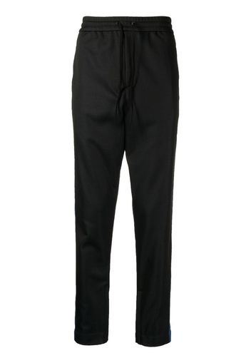 3.1 Phillip Lim STRIPE PONTE TRACK PANTS - Nero