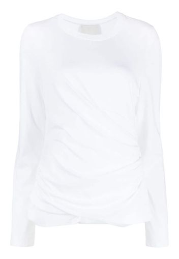 3.1 Phillip Lim wraparound style T-shirt - Bianco