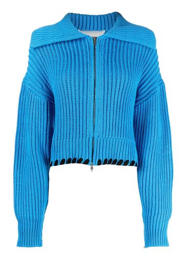 3.1 Phillip Lim chunky wide collar jumper - Blu