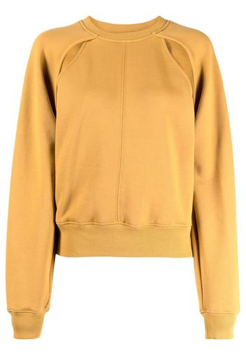 3.1 Phillip Lim cut-out French Terry sweatshirt - Marrone