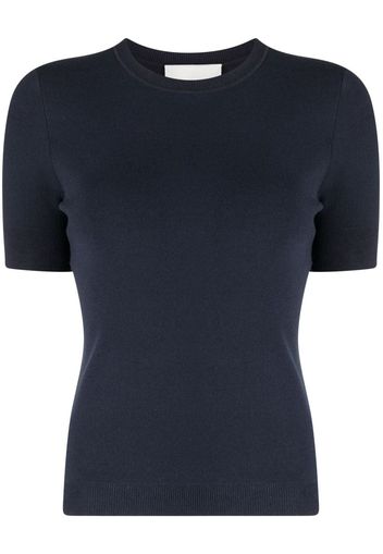 3.1 Phillip Lim crepe-texture short-sleeve top - Blu