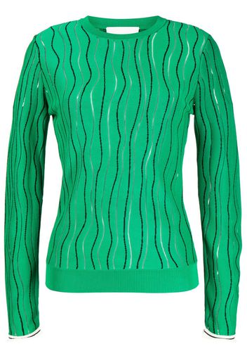 3.1 Phillip Lim Art Nouveau jacquard jumper - Verde