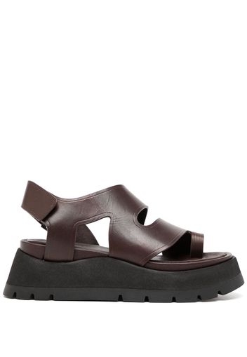 3.1 Phillip Lim Kate lug-sole sandals - Marrone