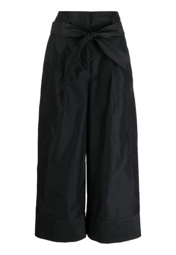 3.1 Phillip Lim pleat-detail belted cropped trousers - Nero