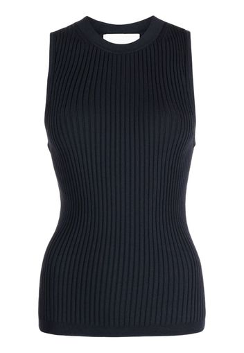 3.1 Phillip Lim sleeveless ribbed-knit top - Blu