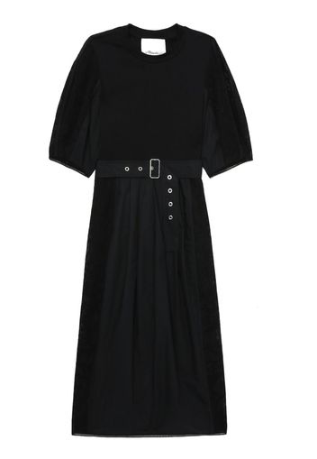 3.1 Phillip Lim belted-waist midi dress - Black