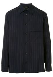 LS PINSTRIPE OVERSIZED SHIRT