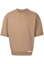 3.1 Phillip Lim EVERYDAY SS TERRY CREW SWEATSHIRT - Toni neutri