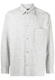 3.1 Phillip Lim LS FLANNEL SHIRT - Grigio