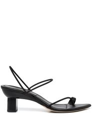 3.1 Phillip Lim VERONA - 60MM HEEL WITH ELASTIC STRAPS - Nero