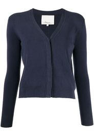 3.1 Phillip Lim V-neck crepe cardigan - Blu