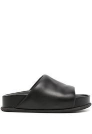 3.1 Phillip Lim Freida Pillow platform slides - Nero