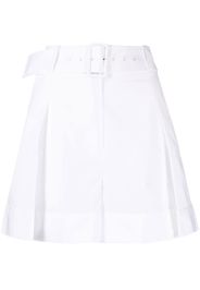 3.1 Phillip Lim pleat-detail belted shorts - Bianco