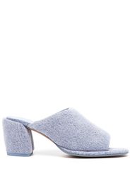 3.1 Phillip Lim Naomi Pillow 70mm denim mules - Blu