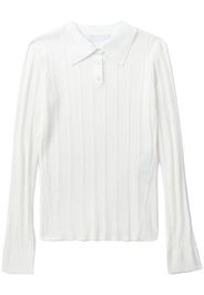 3.1 Phillip Lim Top a maniche lunghe - Bianco