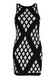 3.1 Phillip Lim argyle-check sleeveless dress - Nero