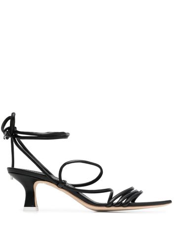 3juin pointed-toe 65mm sandals - Nero