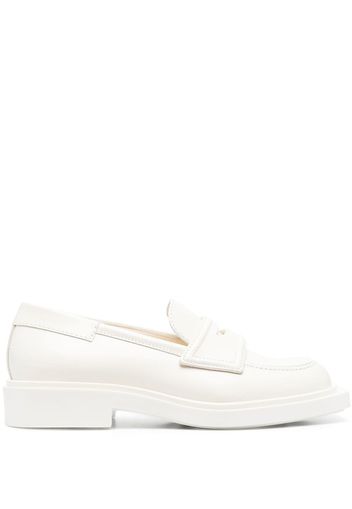 3juin leather loafers - Bianco