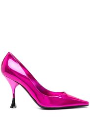 3juin 100mm leather stiletto heels - Rosa