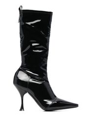 3juin Berry Cris leather boots - Nero