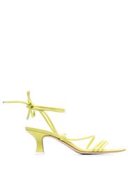 3juin 60mm ankle tie-fastening sandals - Verde