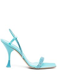 3juin Eloise crystal-embellishment sandals - Blu