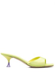 3juin Jo 65mm heel mules - Verde