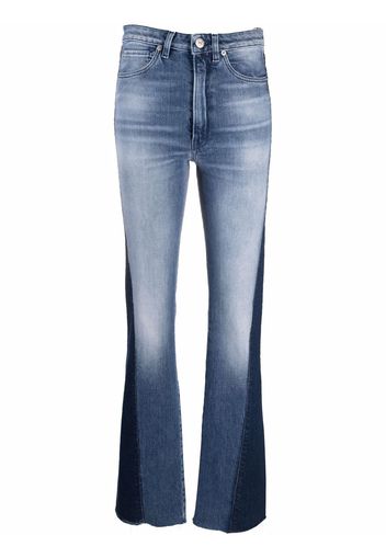 3x1 Jeans svasati con vita media - Blu