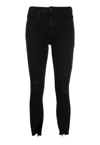 3x1 Jeans skinny a vita alta - Nero