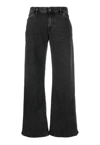 3x1 Jeans a gamba ampia - Nero