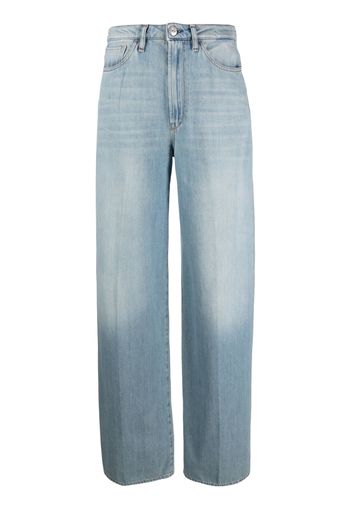 3x1 wide-leg jeans - Blu