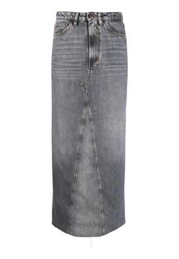 3x1 Charlotte denim skirt - Grigio